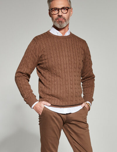 brazowy-sweter-meski-villaro-