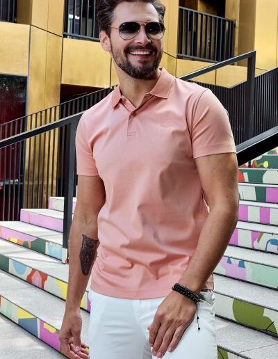 pomaranczowa-koszulka-meska-polo